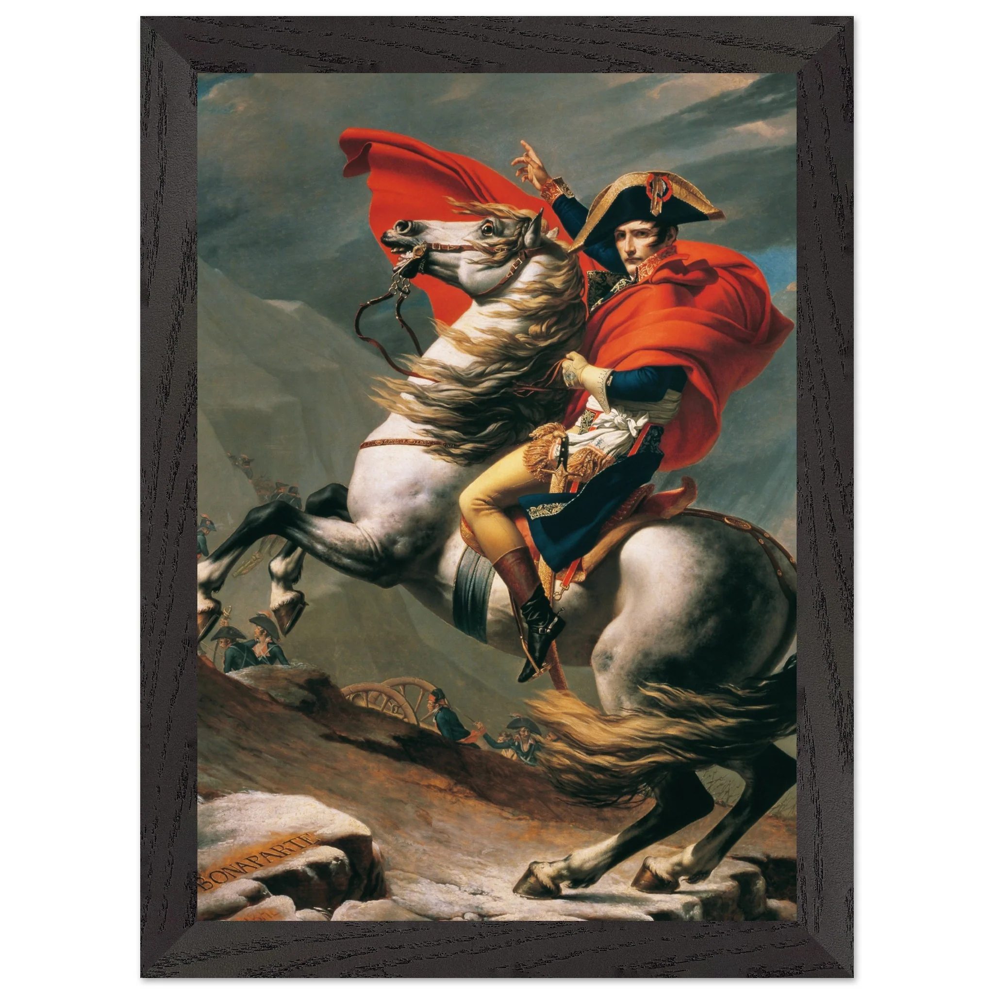 Artfulprints Poster met Lijst Jacques Louis David - Napoleon Bonaparte - A4 21x29.7 cm - Meerkleurig - 51Dnspod | Smaakvolle damp – Verzendkosten vrij vanaf 40€ Artfulprints Poster met Lijst Jacques Louis David - Napoleon Bonaparte - A4 21x29.7 cm - Meerkleurig - 51Dnspod | Smaakvolle damp – Verzendkosten vrij vanaf 40€