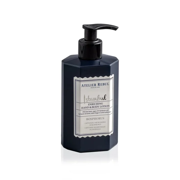 Atelier Rebul Istanbul Bosphorus Enriching Hand & Body Lotion - 250ml - 51Dnspod | Smaakvolle damp – Verzendkosten vrij vanaf 40€