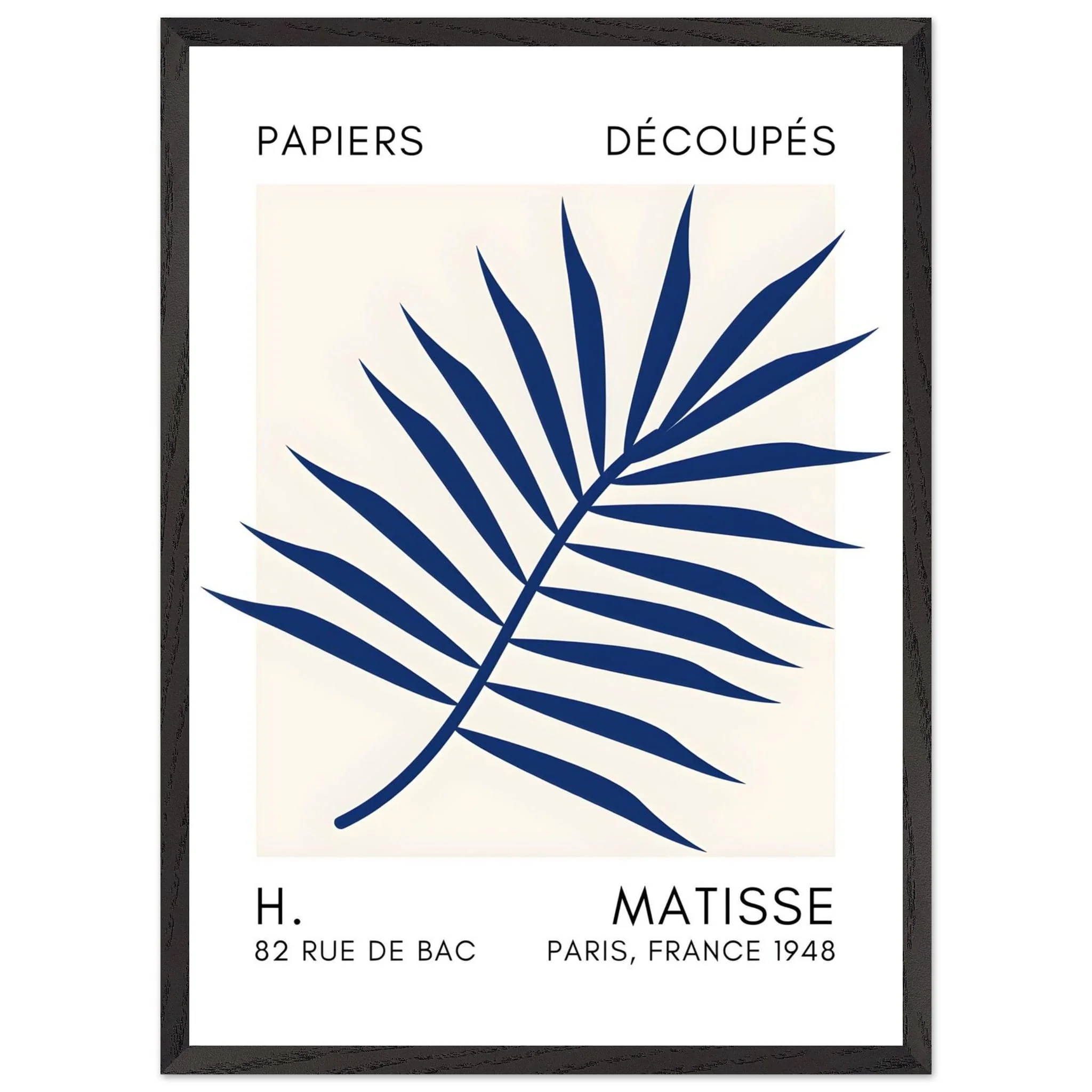 Artfulprints Poster met Lijst Matisse – Floral reef navy blue II - 50x70 cm - Blauw - 51Dnspod | Smaakvolle damp – Verzendkosten vrij vanaf 40€ Artfulprints Poster met Lijst Matisse – Floral reef navy blue II - 50x70 cm - Blauw - 51Dnspod | Smaakvolle damp – Verzendkosten vrij vanaf 40€