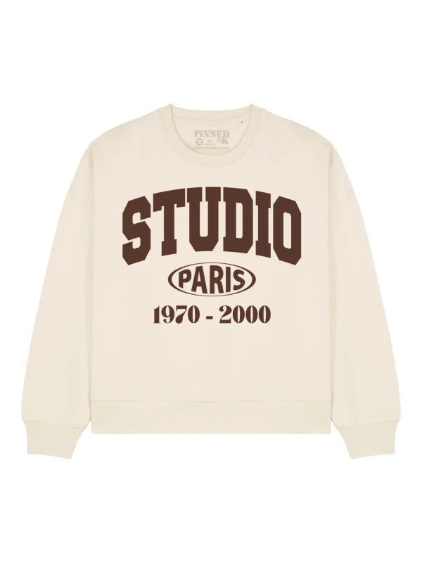 Boxy Sweater Studio Paris - 51Dnspod | Smaakvolle damp – Verzendkosten vrij vanaf 40€