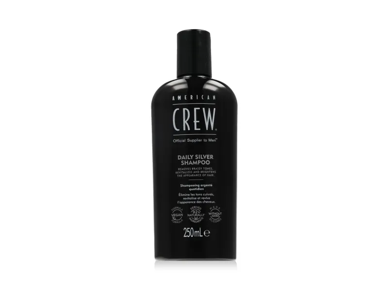 American Crew Daily Silver Shampoo - 250ml - shampoo - 51Dnspod | Smaakvolle damp – Verzendkosten vrij vanaf 40€ American Crew Daily Silver Shampoo - 250ml - shampoo - 51Dnspod | Smaakvolle damp – Verzendkosten vrij vanaf 40€