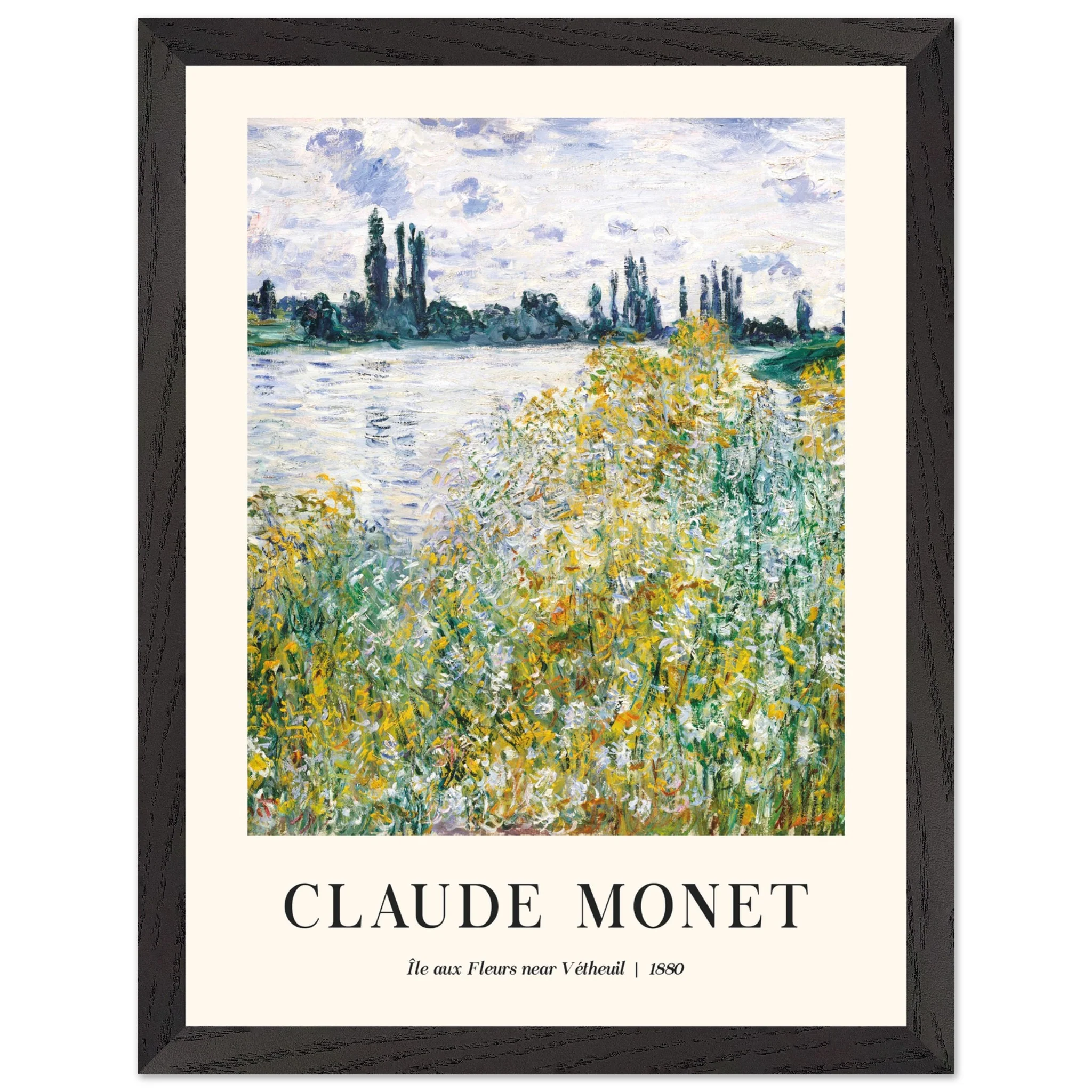 Artfulprints Poster met Lijst Claude Monet - Île aux fleurs near Vétheuil - 30x40 cm - Groen - 51Dnspod | Smaakvolle damp – Verzendkosten vrij vanaf 40€ Artfulprints Poster met Lijst Claude Monet - Île aux fleurs near Vétheuil - 30x40 cm - Groen - 51Dnspod | Smaakvolle damp – Verzendkosten vrij vanaf 40€