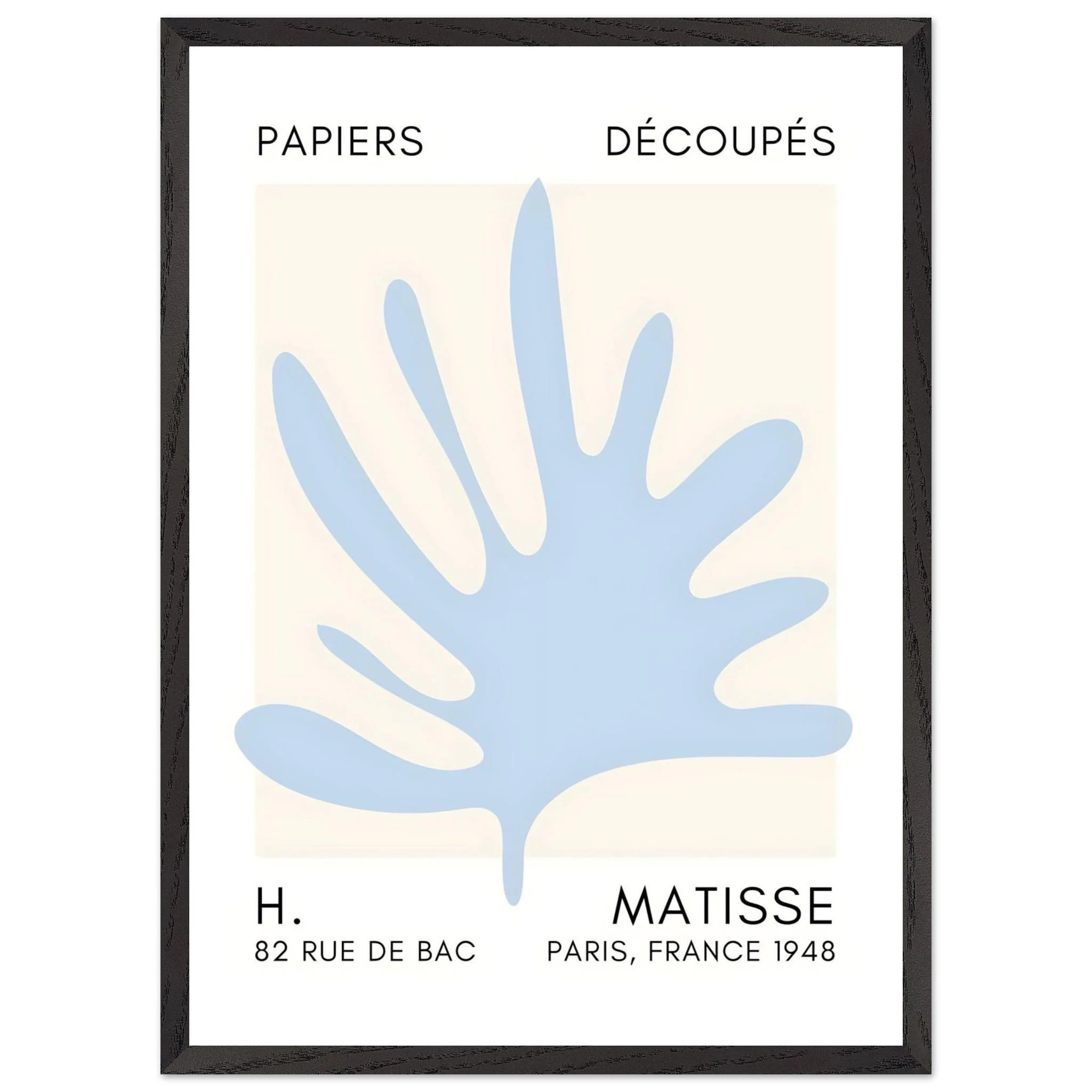 Artfulprints Poster met Lijst Matisse – Coral drift light blue - 50x70 cm - Blauw - 51Dnspod | Smaakvolle damp – Verzendkosten vrij vanaf 40€ Artfulprints Poster met Lijst Matisse – Coral drift light blue - 50x70 cm - Blauw - 51Dnspod | Smaakvolle damp – Verzendkosten vrij vanaf 40€