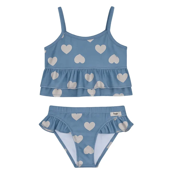 Baje Studio - bikini Ella - blue denim hearts - 51Dnspod | Smaakvolle damp – Verzendkosten vrij vanaf 40€