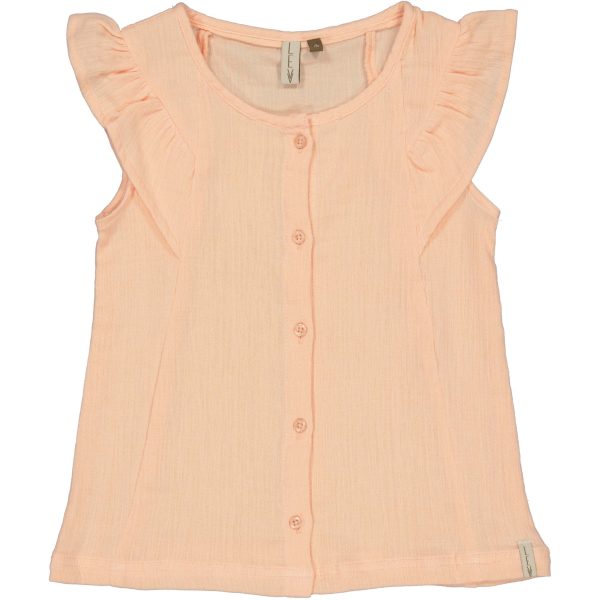 Blouse pastel perzik | Pastel Peach - 51Dnspod | Smaakvolle damp – Verzendkosten vrij vanaf 40€