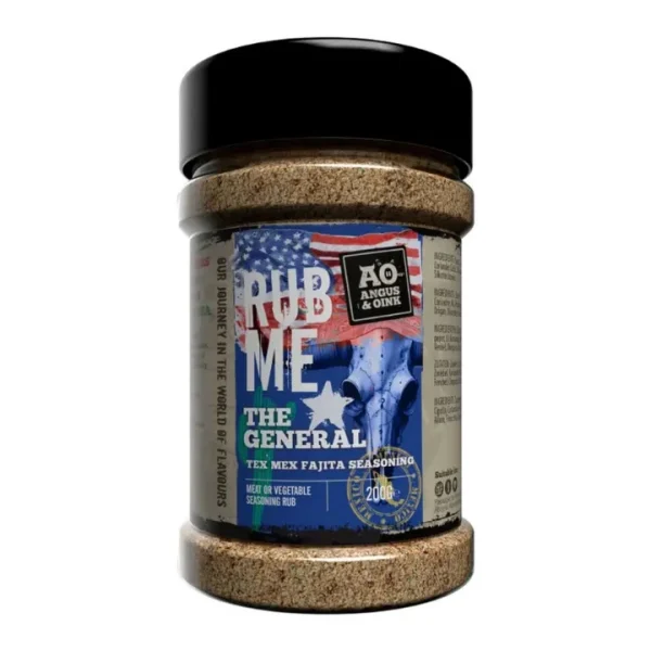 Angus&Oink The General BBQ Seasoning 200 gram - 51Dnspod | Smaakvolle damp – Verzendkosten vrij vanaf 40€