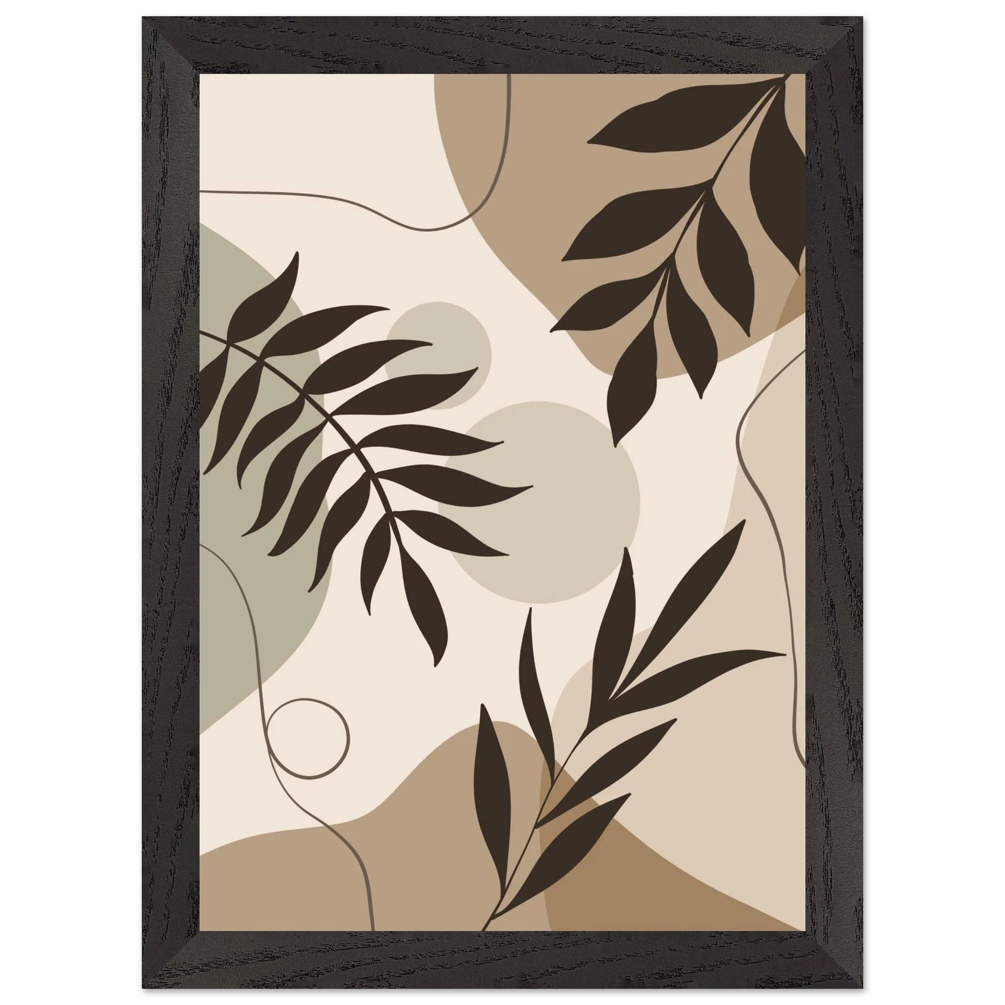 Artfulprints Poster met Lijst Boho – Shaped leaves - A4 21x29.7 cm - Meerkleurig - 51Dnspod | Smaakvolle damp – Verzendkosten vrij vanaf 40€ Artfulprints Poster met Lijst Boho – Shaped leaves - A4 21x29.7 cm - Meerkleurig - 51Dnspod | Smaakvolle damp – Verzendkosten vrij vanaf 40€