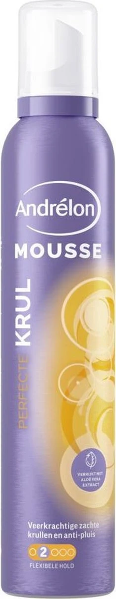 Andrélon Perfecte Krul Haarmousse 200 ml - 51Dnspod | Smaakvolle damp – Verzendkosten vrij vanaf 40€ Andrélon Perfecte Krul Haarmousse 200 ml - 51Dnspod | Smaakvolle damp – Verzendkosten vrij vanaf 40€