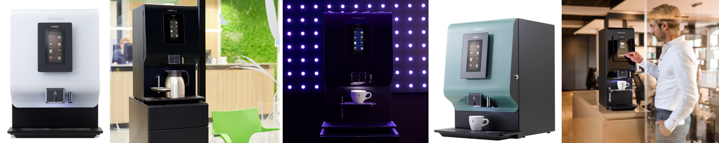 animo optivend 32 touch instant koffiemachine
