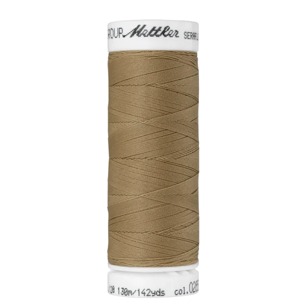 Amann Mettler - Seraflex elastisch naaigaren 130m - 0285 Caramel Cream - 51Dnspod | Smaakvolle damp – Verzendkosten vrij vanaf 40€