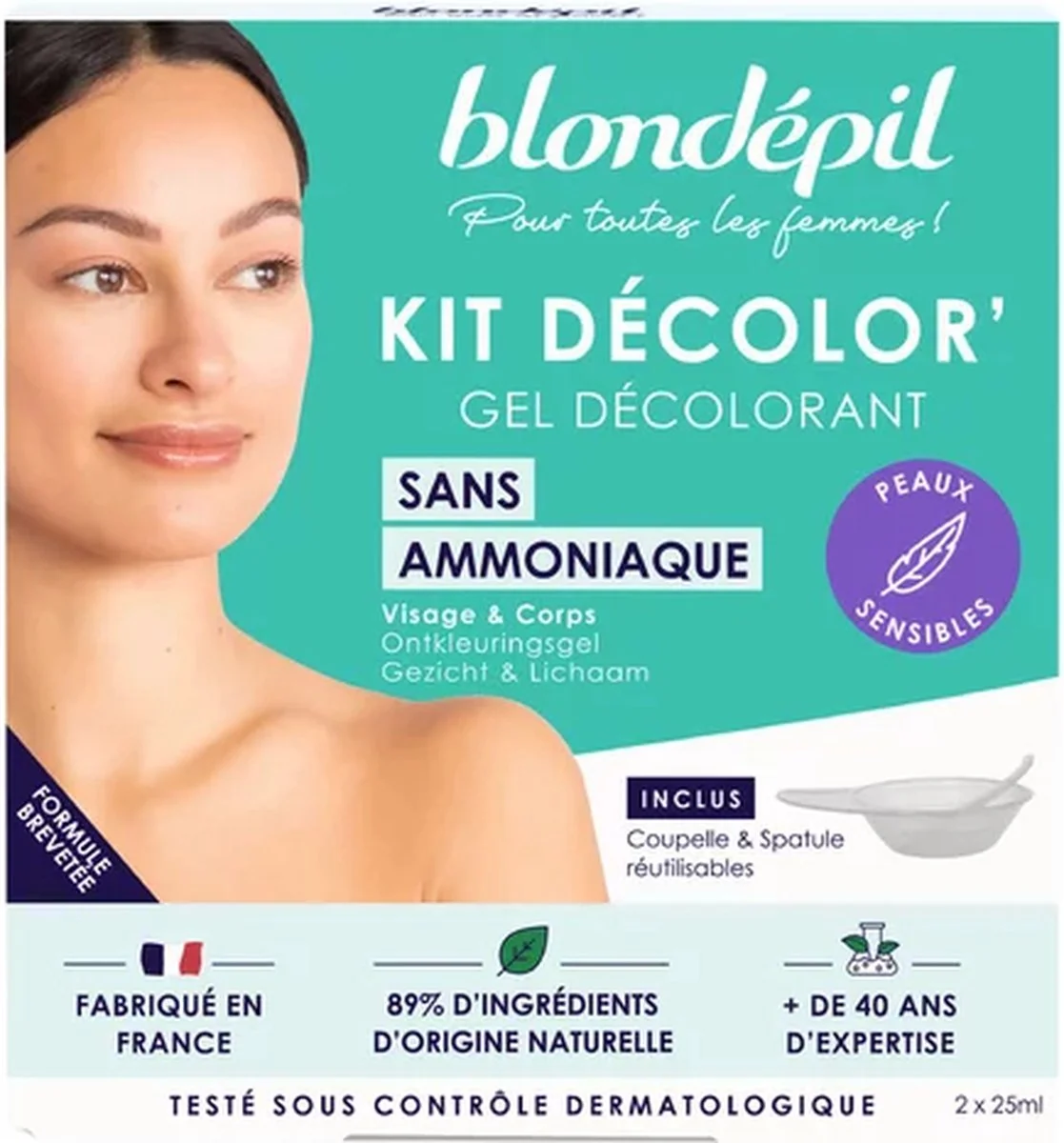 Blondépil - Ammoniakvrije ontkleuring - 2 x 25mL - 51Dnspod | Smaakvolle damp – Verzendkosten vrij vanaf 40€ Blondépil - Ammoniakvrije ontkleuring - 2 x 25mL - 51Dnspod | Smaakvolle damp – Verzendkosten vrij vanaf 40€
