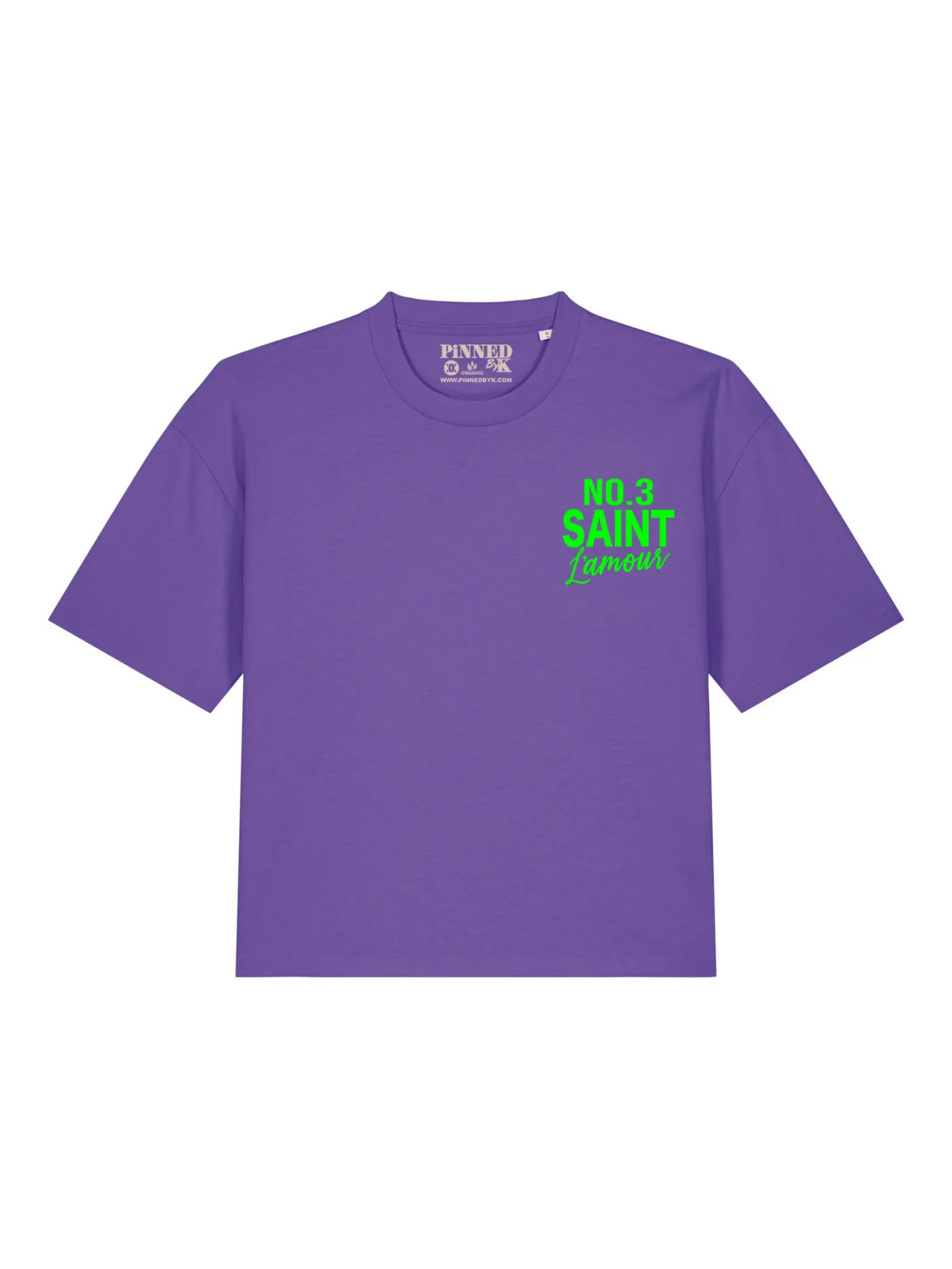 Boxy T-shirt Saint L'amour Neon Green Velvet - 51Dnspod | Smaakvolle damp – Verzendkosten vrij vanaf 40€ Boxy T-shirt Saint L'amour Neon Green Velvet - 51Dnspod | Smaakvolle damp – Verzendkosten vrij vanaf 40€