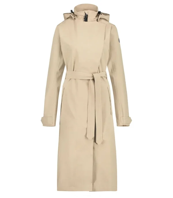 Agu Urban outdoor Trenchcoat long Women Cement - 51Dnspod | Smaakvolle damp – Verzendkosten vrij vanaf 40€