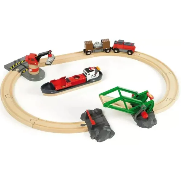 brio treinbaan - haven - 16-delig - 51Dnspod | Smaakvolle damp – Verzendkosten vrij vanaf 40€