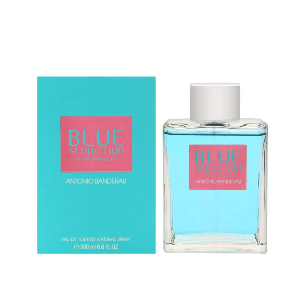 Antonio Banderas Blue Seduction for Women – 200ml EDT-spray – Damesparfum - 51Dnspod | Smaakvolle damp – Verzendkosten vrij vanaf 40€ Antonio Banderas Blue Seduction for Women – 200ml EDT-spray – Damesparfum - 51Dnspod | Smaakvolle damp – Verzendkosten vrij vanaf 40€