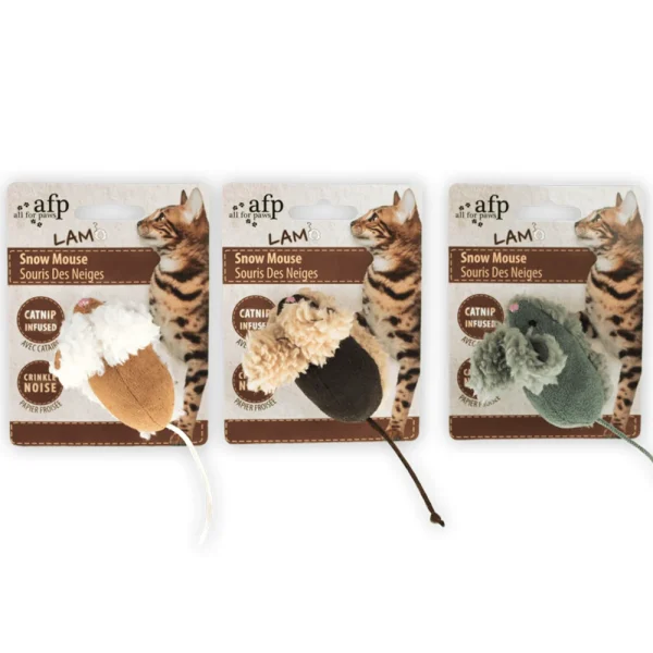 AFP - Sneeuw Muis - 3 kleuren - 8 cm - 51Dnspod | Smaakvolle damp – Verzendkosten vrij vanaf 40€