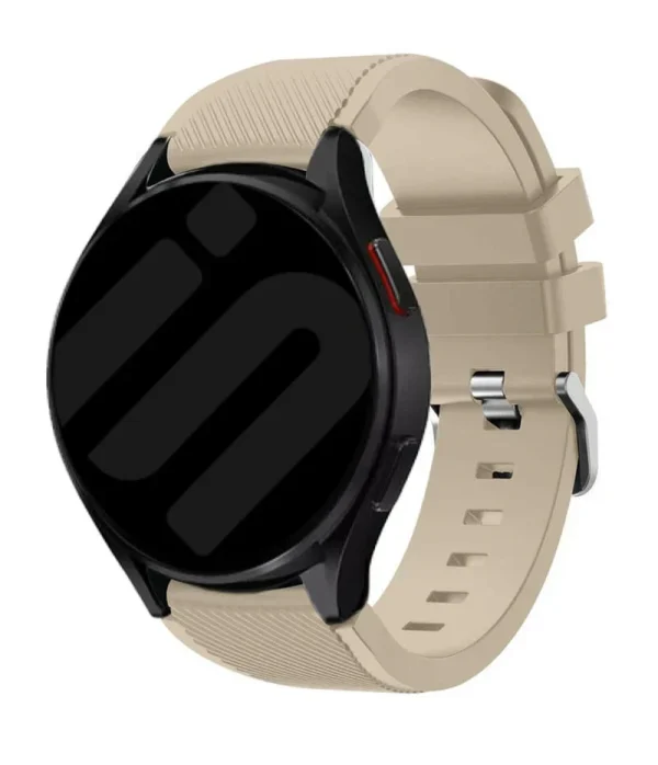 Amazfit Bip Max twill siliconen bandje (beige) - 51Dnspod | Smaakvolle damp – Verzendkosten vrij vanaf 40€