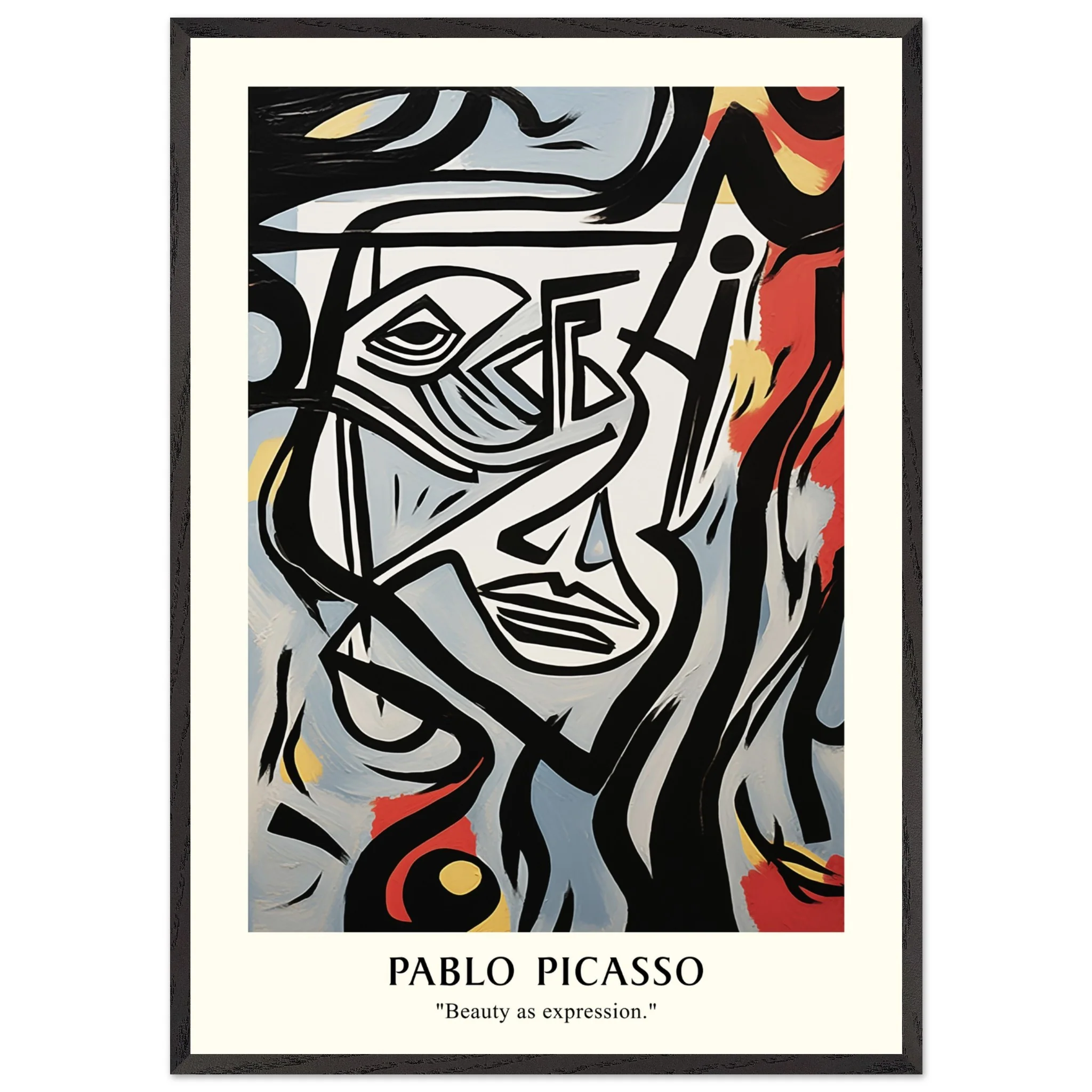 Artfulprints Poster met Lijst Pablo Picasso - Beauty as expression - 70x100 cm - Meerkleurig - 51Dnspod | Smaakvolle damp – Verzendkosten vrij vanaf 40€ Artfulprints Poster met Lijst Pablo Picasso - Beauty as expression - 70x100 cm - Meerkleurig - 51Dnspod | Smaakvolle damp – Verzendkosten vrij vanaf 40€