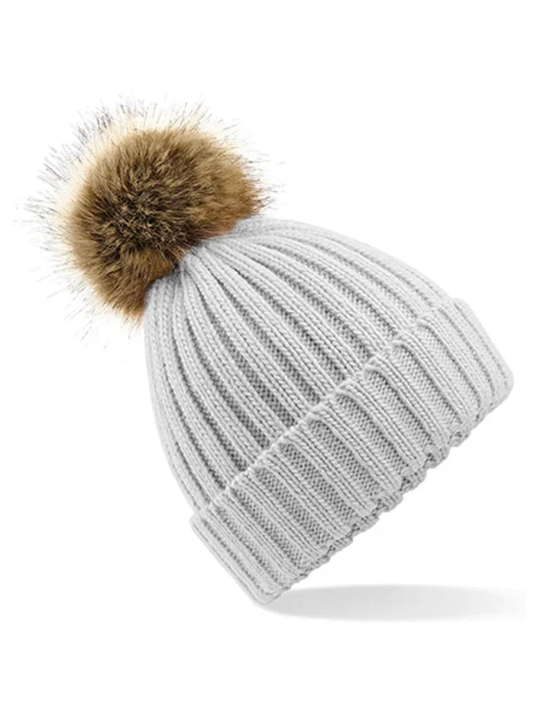 Beanie Heavy Knit Faux Fur - 51Dnspod | Smaakvolle damp – Verzendkosten vrij vanaf 40€