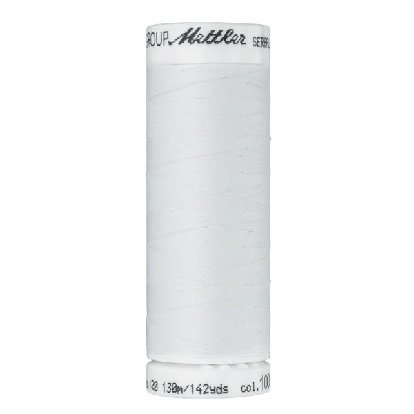 Amann Mettler - Seraflex elastisch naaigaren 130m - 1000 Eggshell - 51Dnspod | Smaakvolle damp – Verzendkosten vrij vanaf 40€