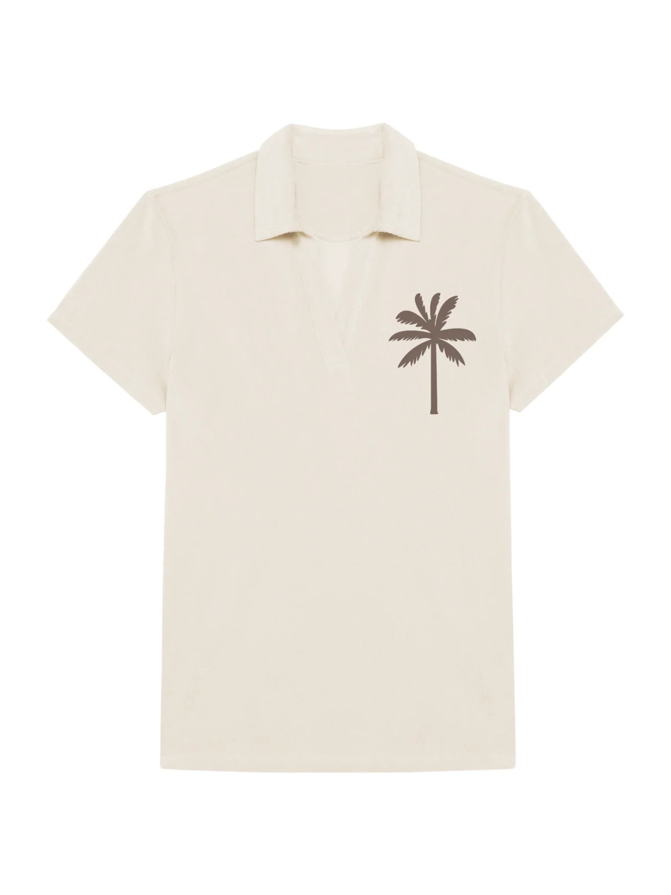 Badstof Shirt Palm Tree Brown Velvet - Offwhite | NOTE- Levertijd 5-6 werkdagen - 51Dnspod | Smaakvolle damp – Verzendkosten vrij vanaf 40€ Badstof Shirt Palm Tree Brown Velvet - Offwhite | NOTE- Levertijd 5-6 werkdagen - 51Dnspod | Smaakvolle damp – Verzendkosten vrij vanaf 40€