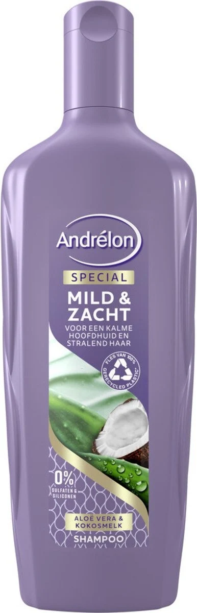 Andrélon Shampoo Mild & Zacht - 300 ml - 51Dnspod | Smaakvolle damp – Verzendkosten vrij vanaf 40€ Andrélon Shampoo Mild & Zacht - 300 ml - 51Dnspod | Smaakvolle damp – Verzendkosten vrij vanaf 40€
