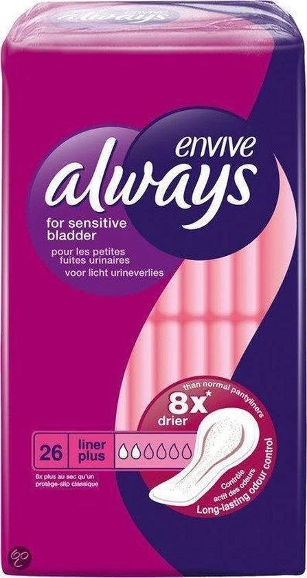 Always Envive Inlegkruisjes - Liner Plus 26 Stuks - 51Dnspod | Smaakvolle damp – Verzendkosten vrij vanaf 40€ Always Envive Inlegkruisjes - Liner Plus 26 Stuks - 51Dnspod | Smaakvolle damp – Verzendkosten vrij vanaf 40€