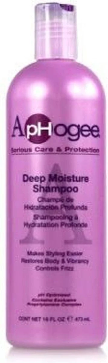 Aphogee Serious Care & Protection - Deep Moisture Shampoo 473ml - 51Dnspod | Smaakvolle damp – Verzendkosten vrij vanaf 40€ Aphogee Serious Care & Protection - Deep Moisture Shampoo 473ml - 51Dnspod | Smaakvolle damp – Verzendkosten vrij vanaf 40€