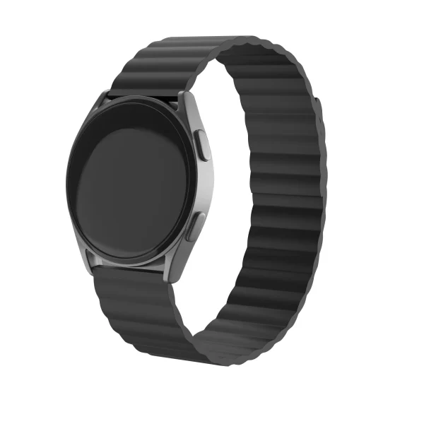 Amazfit Balance Ultra magnetisch siliconen bandje (zwart) - 51Dnspod | Smaakvolle damp – Verzendkosten vrij vanaf 40€