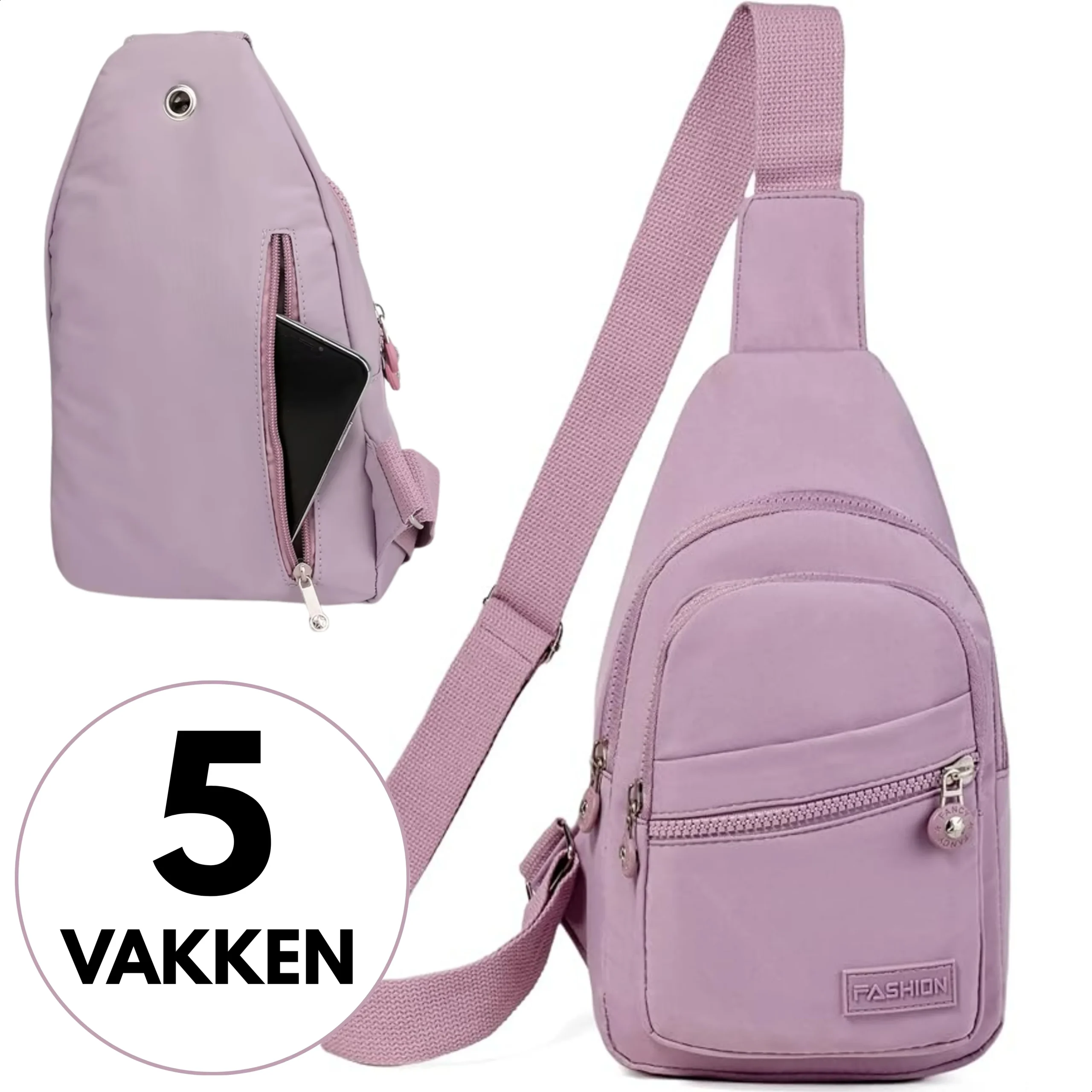 Boncy® Crossbody Schoudertas | Roze - 51Dnspod | Smaakvolle damp – Verzendkosten vrij vanaf 40€ Boncy® Crossbody Schoudertas | Roze - 51Dnspod | Smaakvolle damp – Verzendkosten vrij vanaf 40€