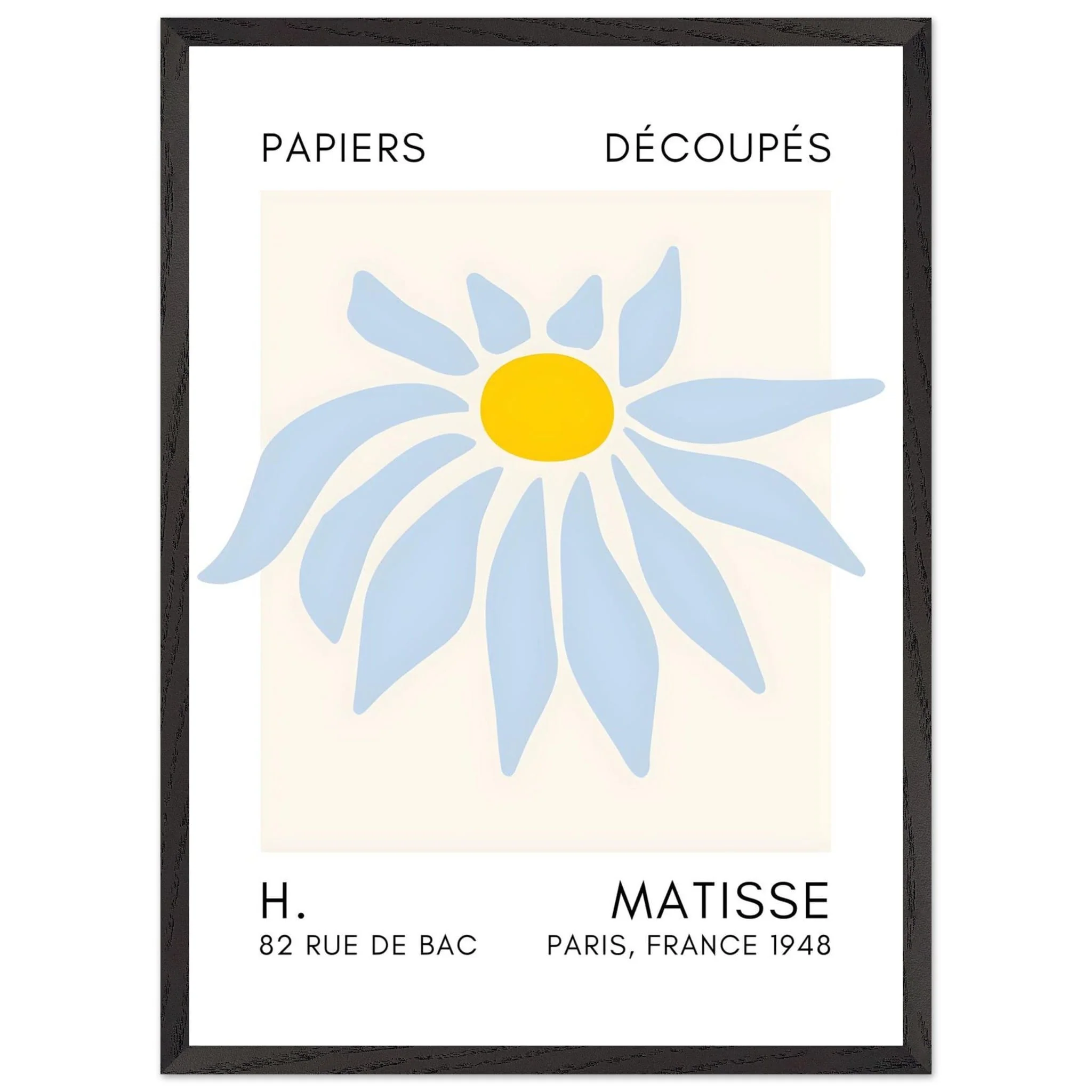 Artfulprints Poster met Lijst Matisse – Deep sea dance light blue - 50x70 cm - Blauw - 51Dnspod | Smaakvolle damp – Verzendkosten vrij vanaf 40€ Artfulprints Poster met Lijst Matisse – Deep sea dance light blue - 50x70 cm - Blauw - 51Dnspod | Smaakvolle damp – Verzendkosten vrij vanaf 40€