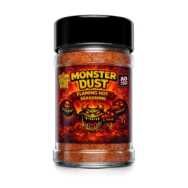 Angus & Oink Monster Dust Flaming Hot 200 gram - 51Dnspod | Smaakvolle damp – Verzendkosten vrij vanaf 40€