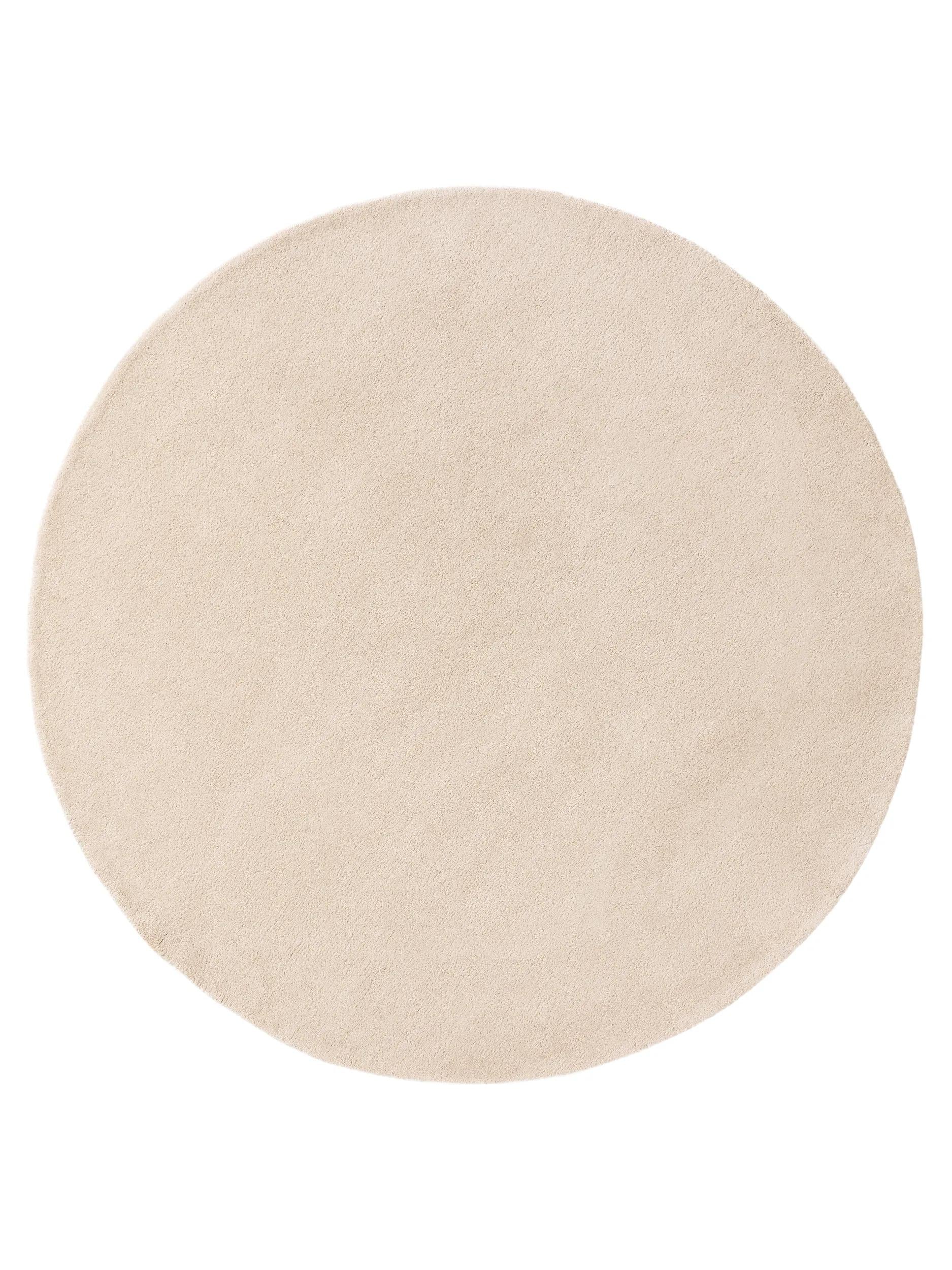 benuta wollen vloerkleed Bent - crème - ø 100 cm - 51Dnspod | Smaakvolle damp – Verzendkosten vrij vanaf 40€ benuta wollen vloerkleed Bent - crème - ø 100 cm - 51Dnspod | Smaakvolle damp – Verzendkosten vrij vanaf 40€