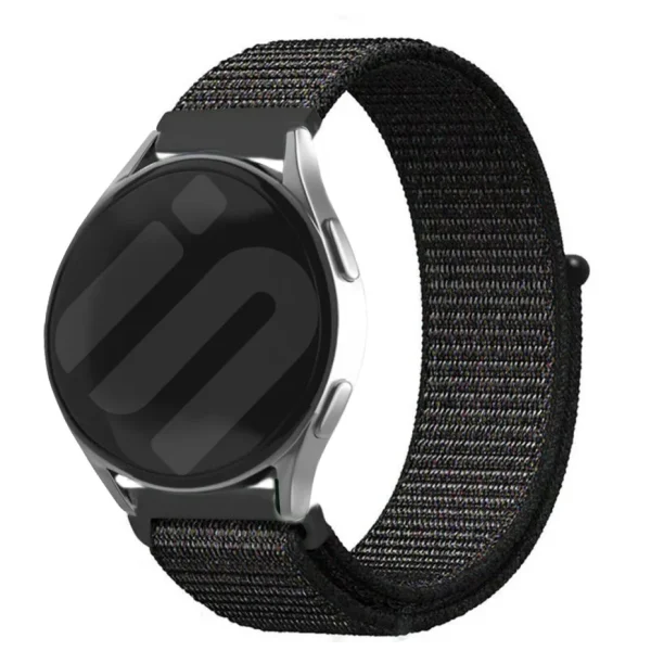Amazfit Bip Max nylon band (zwart) - 51Dnspod | Smaakvolle damp – Verzendkosten vrij vanaf 40€