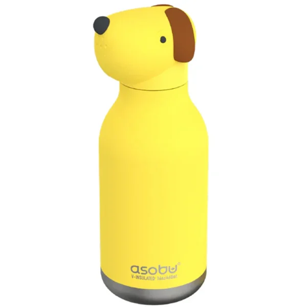 asobu rvs drinkfles bestie - hond - 460 ml - 51Dnspod | Smaakvolle damp – Verzendkosten vrij vanaf 40€