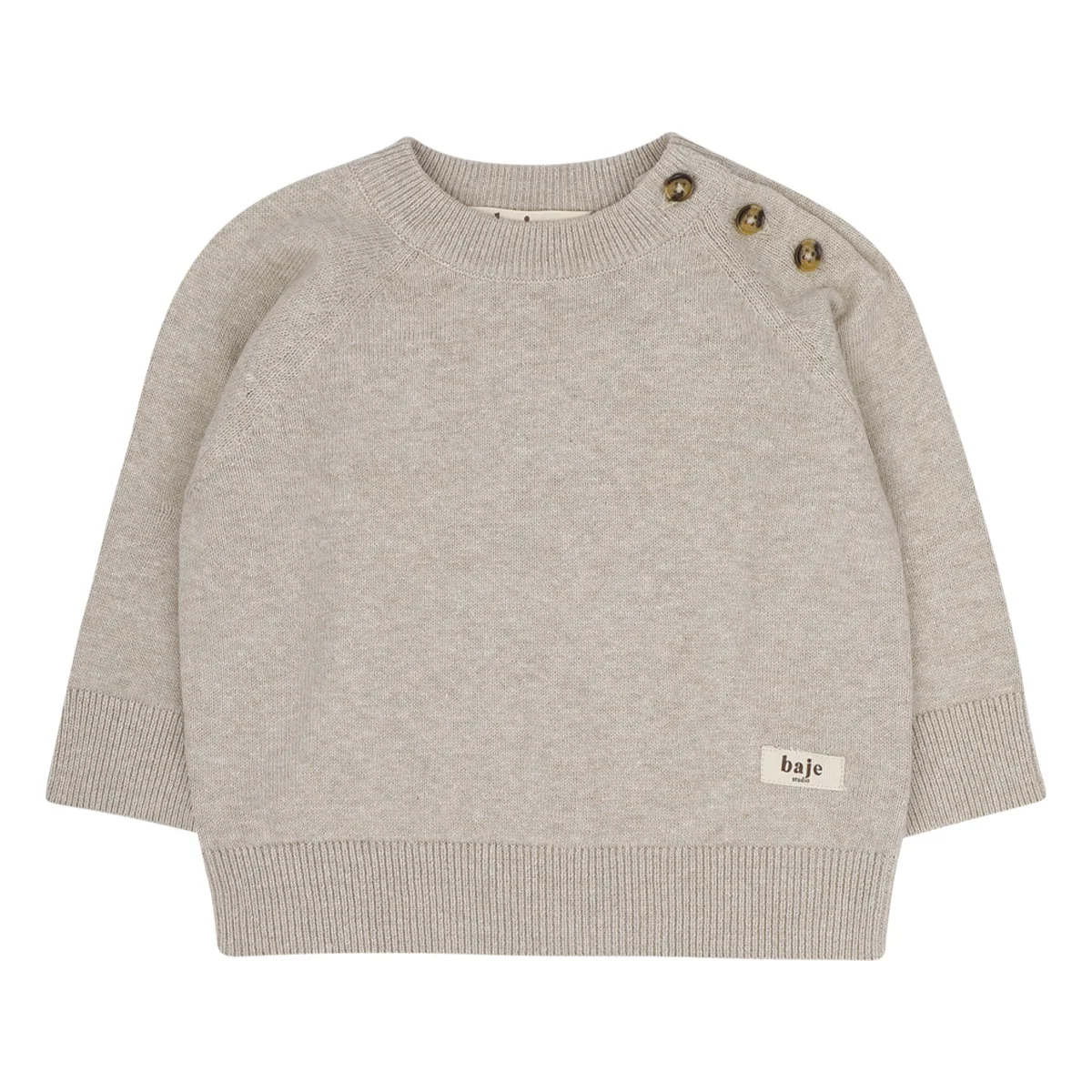 Baje Studio - knitted sweater Oto - taupe cafe - 51Dnspod | Smaakvolle damp – Verzendkosten vrij vanaf 40€ Baje Studio - knitted sweater Oto - taupe cafe - 51Dnspod | Smaakvolle damp – Verzendkosten vrij vanaf 40€