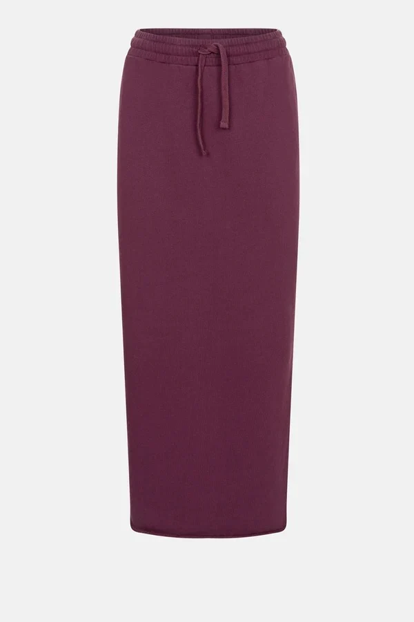 Âme Antwerp Gauge Sweat Skirt Plum - 51Dnspod | Smaakvolle damp – Verzendkosten vrij vanaf 40€