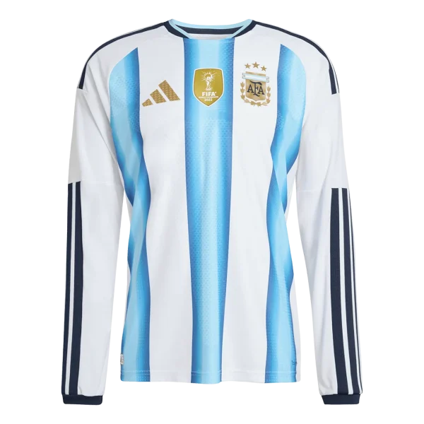 Argentinië Spelersversie thuisshirt Lange Mouwen 2026 - slim fit - 51Dnspod | Smaakvolle damp – Verzendkosten vrij vanaf 40€