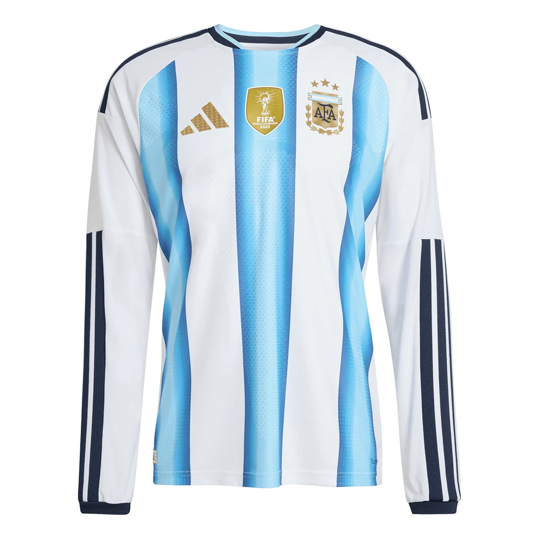 Argentinië Spelersversie thuisshirt Lange Mouwen 2026 - slim fit - 51Dnspod | Smaakvolle damp – Verzendkosten vrij vanaf 40€ Argentinië Spelersversie thuisshirt Lange Mouwen 2026 - slim fit - 51Dnspod | Smaakvolle damp – Verzendkosten vrij vanaf 40€