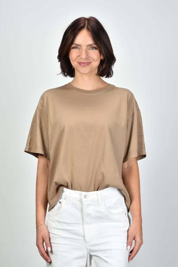 Bowery NYC t-shirt 48BWTWB254 portabella - 51Dnspod | Smaakvolle damp – Verzendkosten vrij vanaf 40€