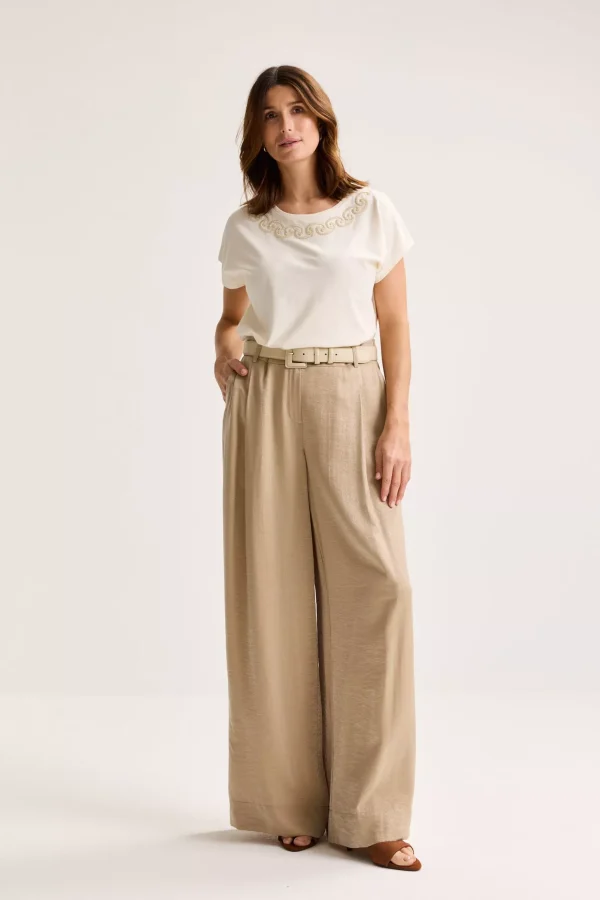 Broek Beige Mayerline ( Carina 3063/460 ) - 51Dnspod | Smaakvolle damp – Verzendkosten vrij vanaf 40€