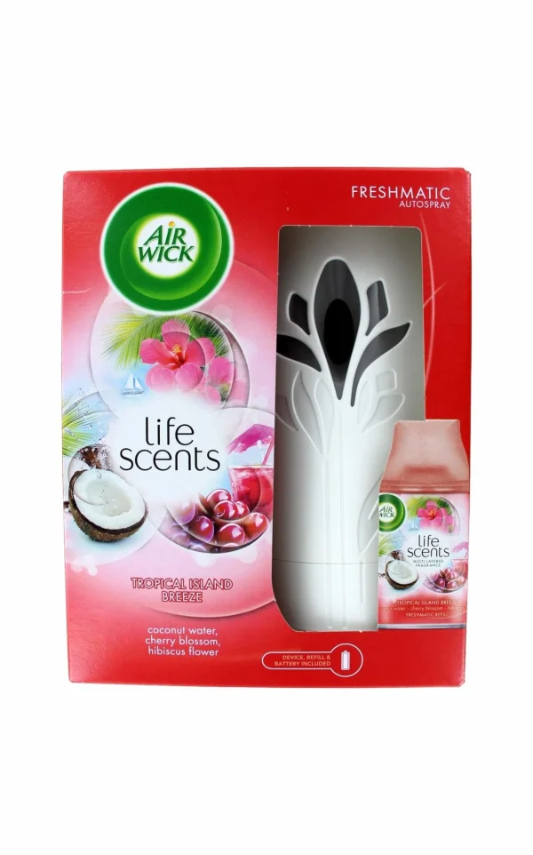 Airwick Fresh Matic + Refill Tropical - 51Dnspod | Smaakvolle damp – Verzendkosten vrij vanaf 40€