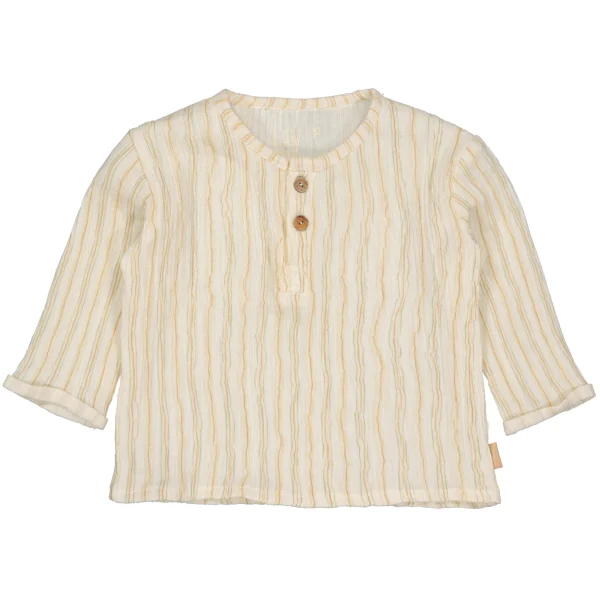 BLOUSE | AOP Brown Stripe - 51Dnspod | Smaakvolle damp – Verzendkosten vrij vanaf 40€