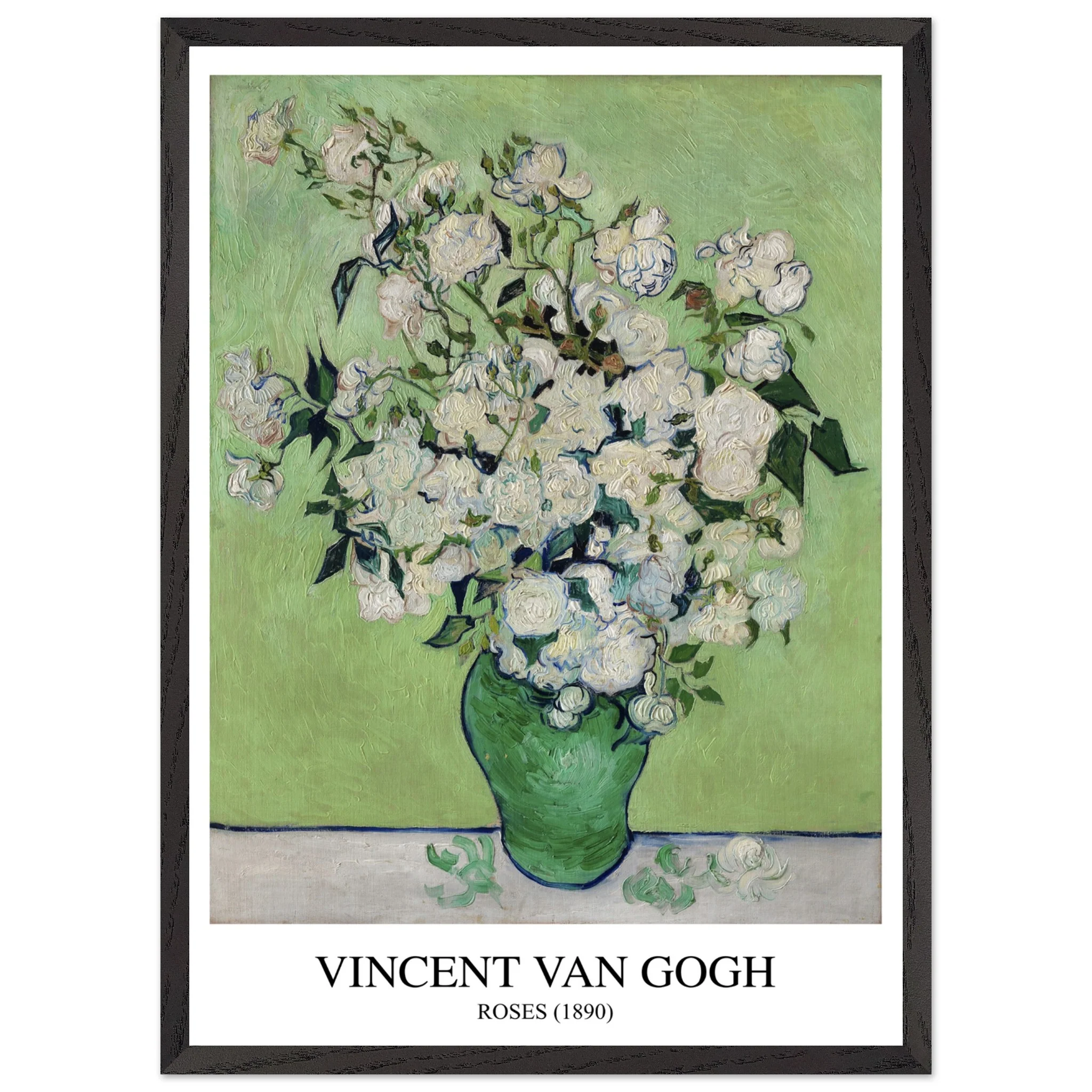 Artfulprints Poster met Lijst Vincent van Gogh - Roses - 50x70 cm - Groen - 51Dnspod | Smaakvolle damp – Verzendkosten vrij vanaf 40€ Artfulprints Poster met Lijst Vincent van Gogh - Roses - 50x70 cm - Groen - 51Dnspod | Smaakvolle damp – Verzendkosten vrij vanaf 40€