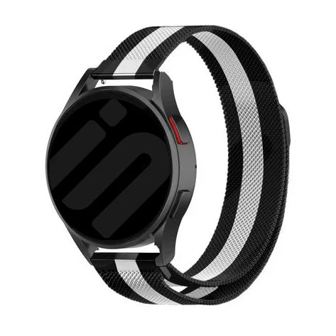 Amazfit Bip Max Milanese band (zwart/wit) - 51Dnspod | Smaakvolle damp – Verzendkosten vrij vanaf 40€