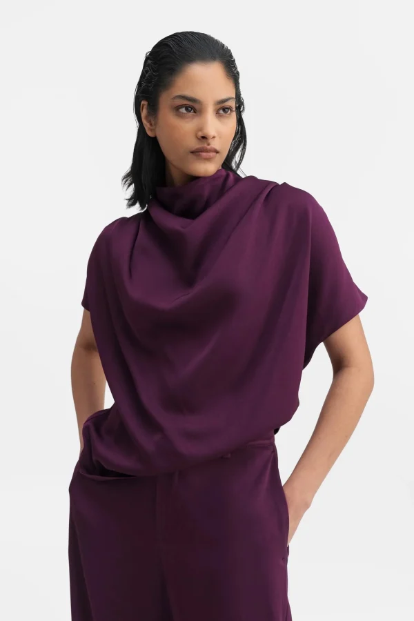 Ahlvar Gallery Milly Top Dark Berry - 51Dnspod | Smaakvolle damp – Verzendkosten vrij vanaf 40€