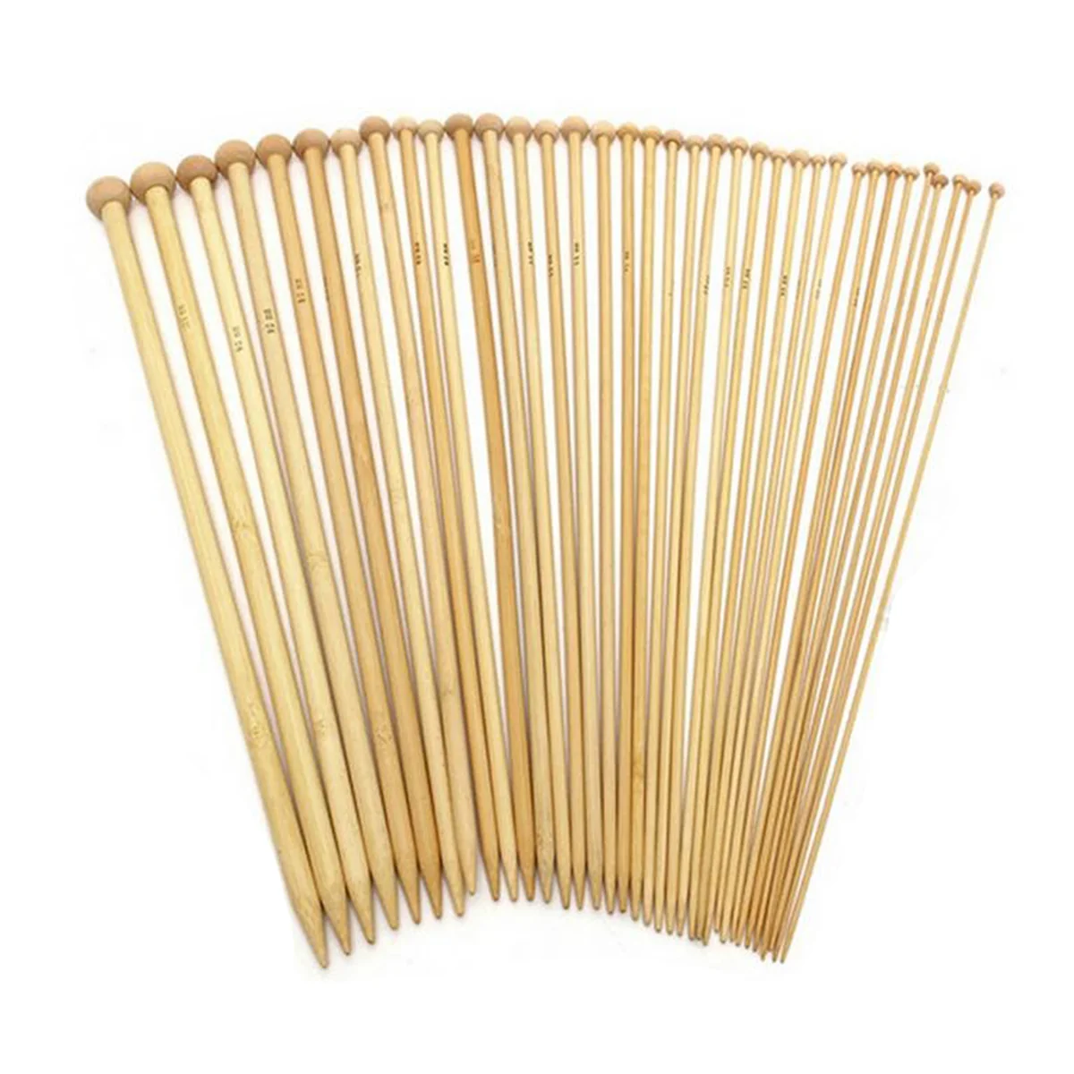 Breinaalden Set Bamboe 36 Stuks - 18 Verschillende Maten - 35 cm Lang - 2 tot 10 mm Dikte - 51Dnspod | Smaakvolle damp – Verzendkosten vrij vanaf 40€ Breinaalden Set Bamboe 36 Stuks - 18 Verschillende Maten - 35 cm Lang - 2 tot 10 mm Dikte - 51Dnspod | Smaakvolle damp – Verzendkosten vrij vanaf 40€