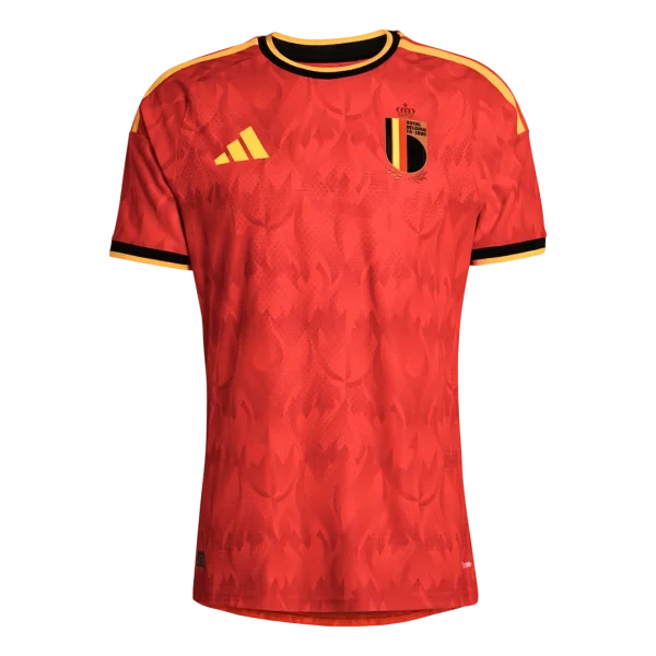 België Spelersversie thuisshirt WK Voetbal 2026 - slim fit - 51Dnspod | Smaakvolle damp – Verzendkosten vrij vanaf 40€