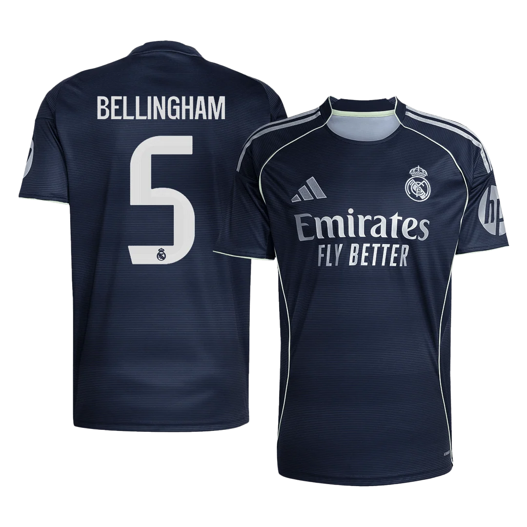 BELLINGHAM #5 Heren Real Madrid uitshirt 2025/26 - 51Dnspod | Smaakvolle damp – Verzendkosten vrij vanaf 40€ BELLINGHAM #5 Heren Real Madrid uitshirt 2025/26 - 51Dnspod | Smaakvolle damp – Verzendkosten vrij vanaf 40€
