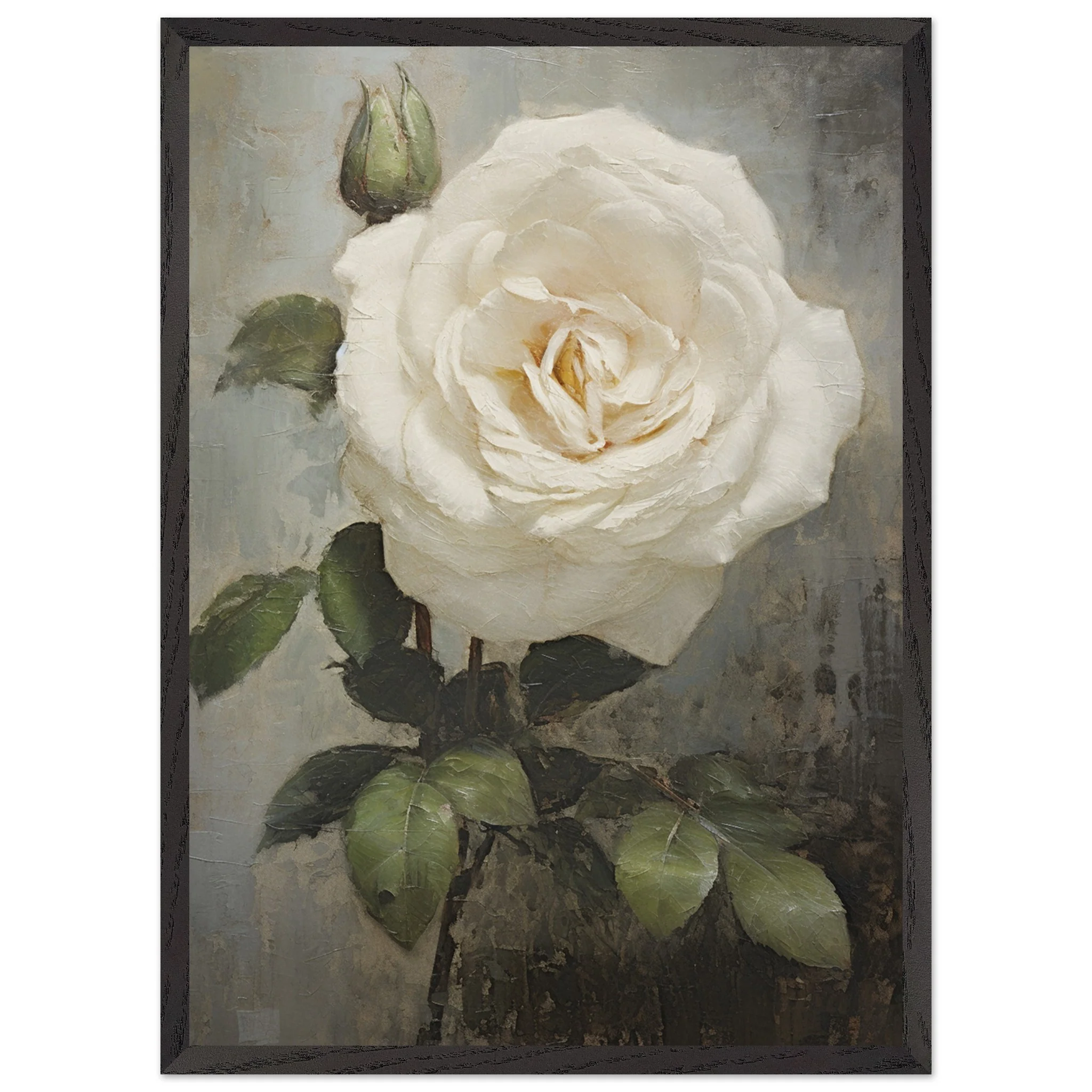 Artfulprints Poster met Lijst White rose - 50x70 cm - Wit - 51Dnspod | Smaakvolle damp – Verzendkosten vrij vanaf 40€ Artfulprints Poster met Lijst White rose - 50x70 cm - Wit - 51Dnspod | Smaakvolle damp – Verzendkosten vrij vanaf 40€